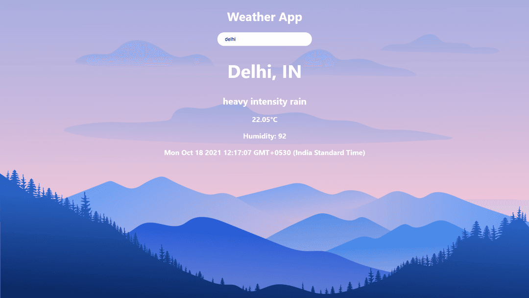 Weather App